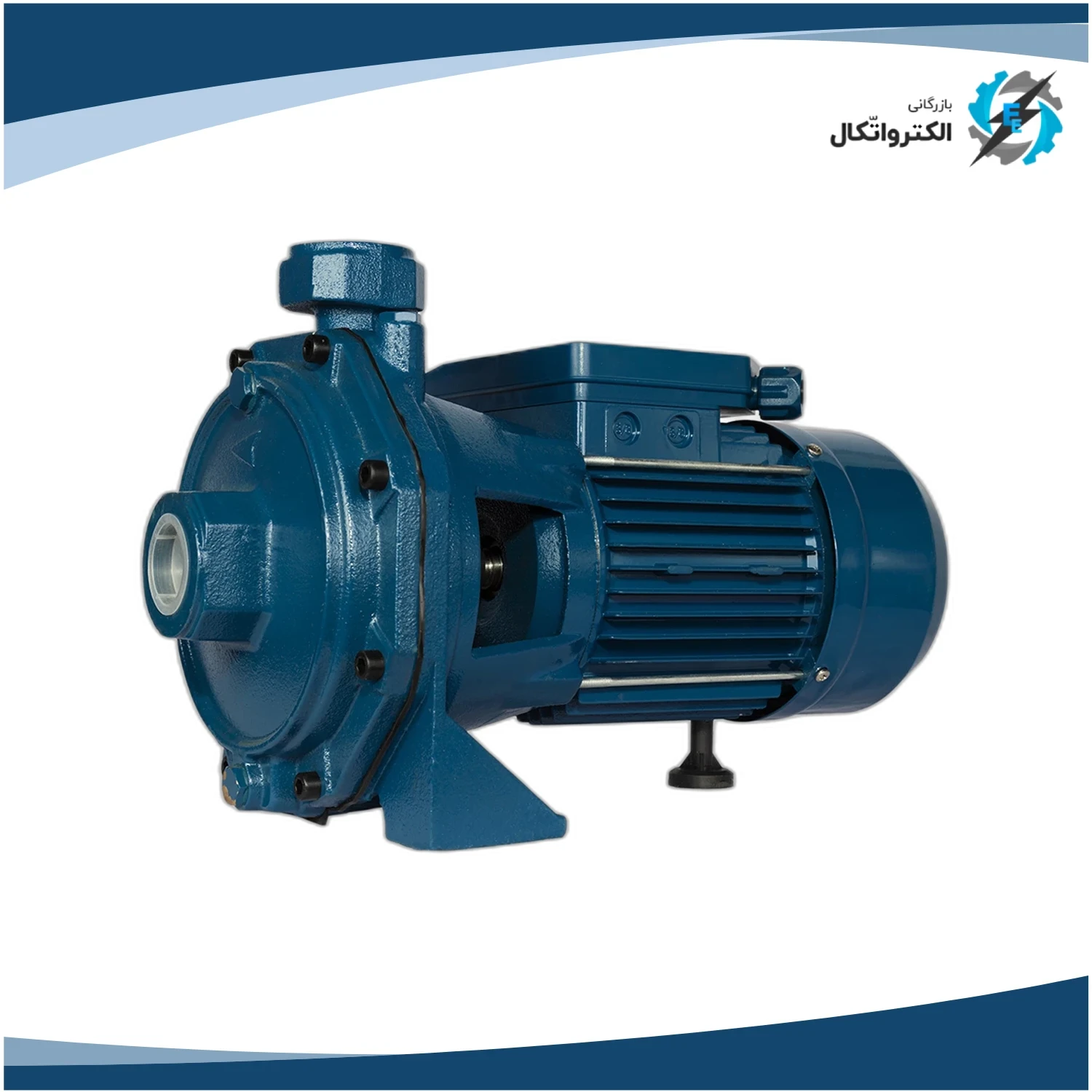 پمپ 1 اسب دو پروانه بشقابی تکفاز دیزل ساز مدل DB100_01