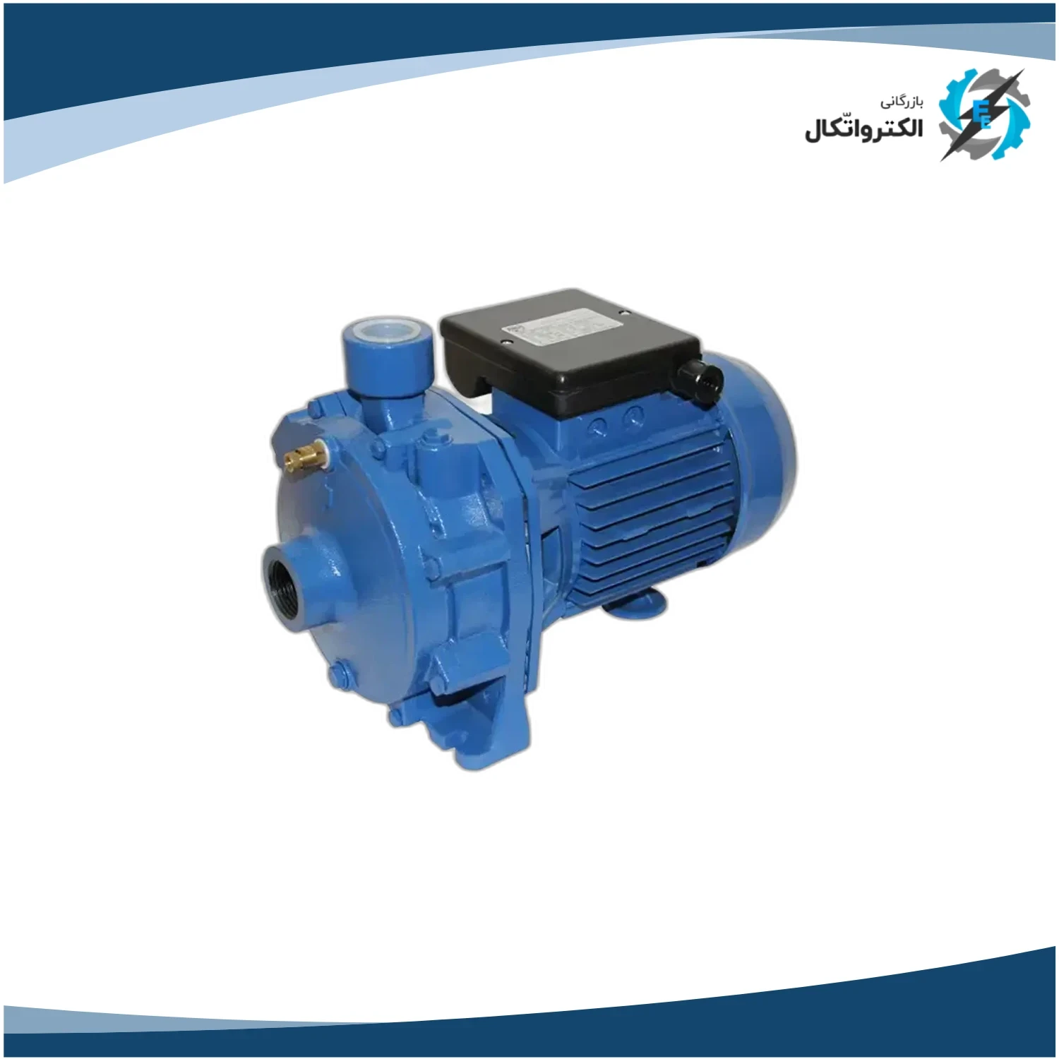 پمپ آب دو پروانه تک فاز 3 اسب آبارا ABR سری CDA 3.00