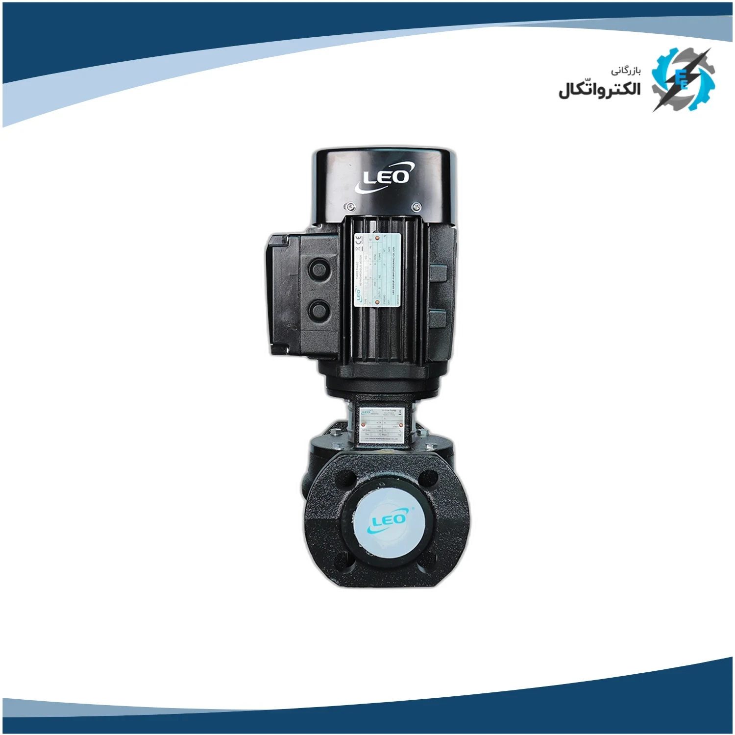 پمپ سیرکولاتور خطی 2 اینچ LEO لئو مدل LPP 50-21-2.2_2_3
