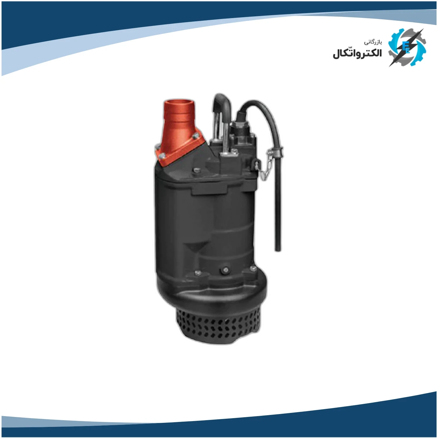 پمپ کفکش چدن ضدزنگ 3 فاز 4 اینچ 18 متری لئو 3.7 4 KBZ