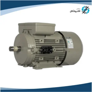 الکتروموتور الکتروژن تکفاز 3 اسب 2.2 کیلووات پوسته آلومینیوم دو خازن 1500 دور