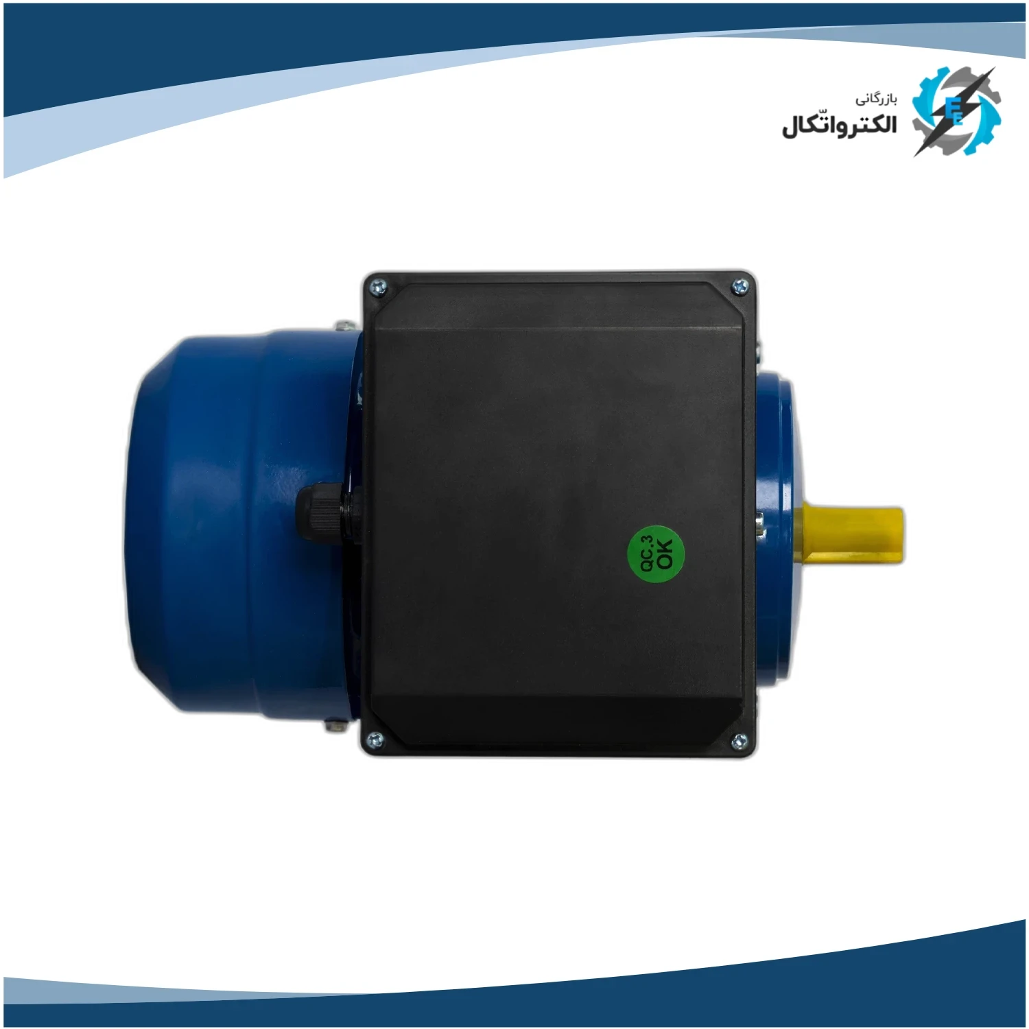 الکتروموتور تک فاز 0.37 کیلووات 0.5 اسب دیزل ساز_3