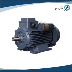 الکتروموتور موتوژن تکفاز دو خازن 1 اسب 0.75 کیلووات پوسته آلومینیوم 3000 دور