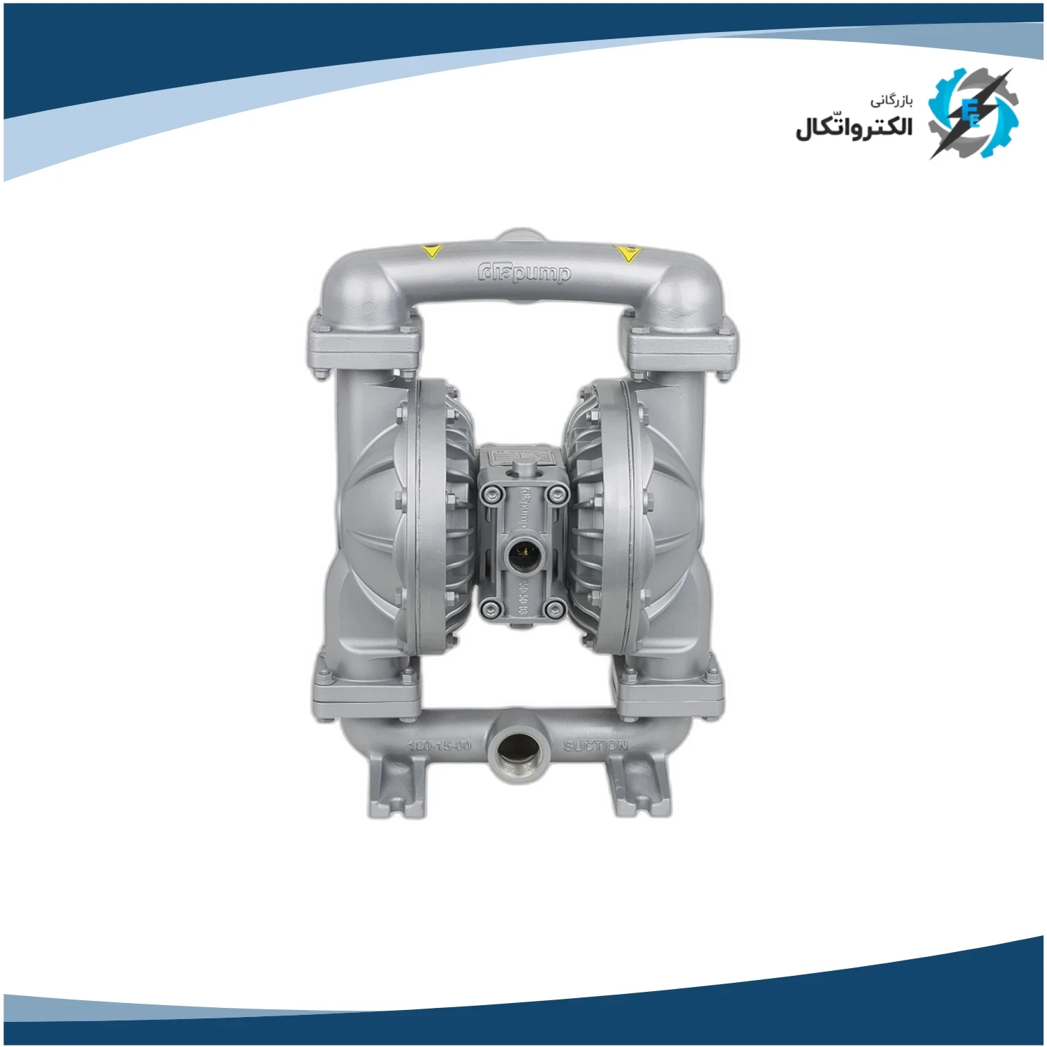 پمپ دیافراگمی 1.5 اینچ بدنه آلومینیوم دیا DP-15_2