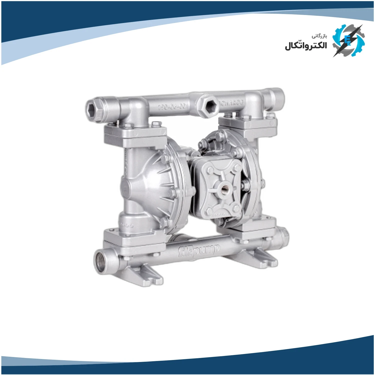 پمپ دیافراگمی 3_4 اینچ بدنه آلومینیوم دیا DP-05_2