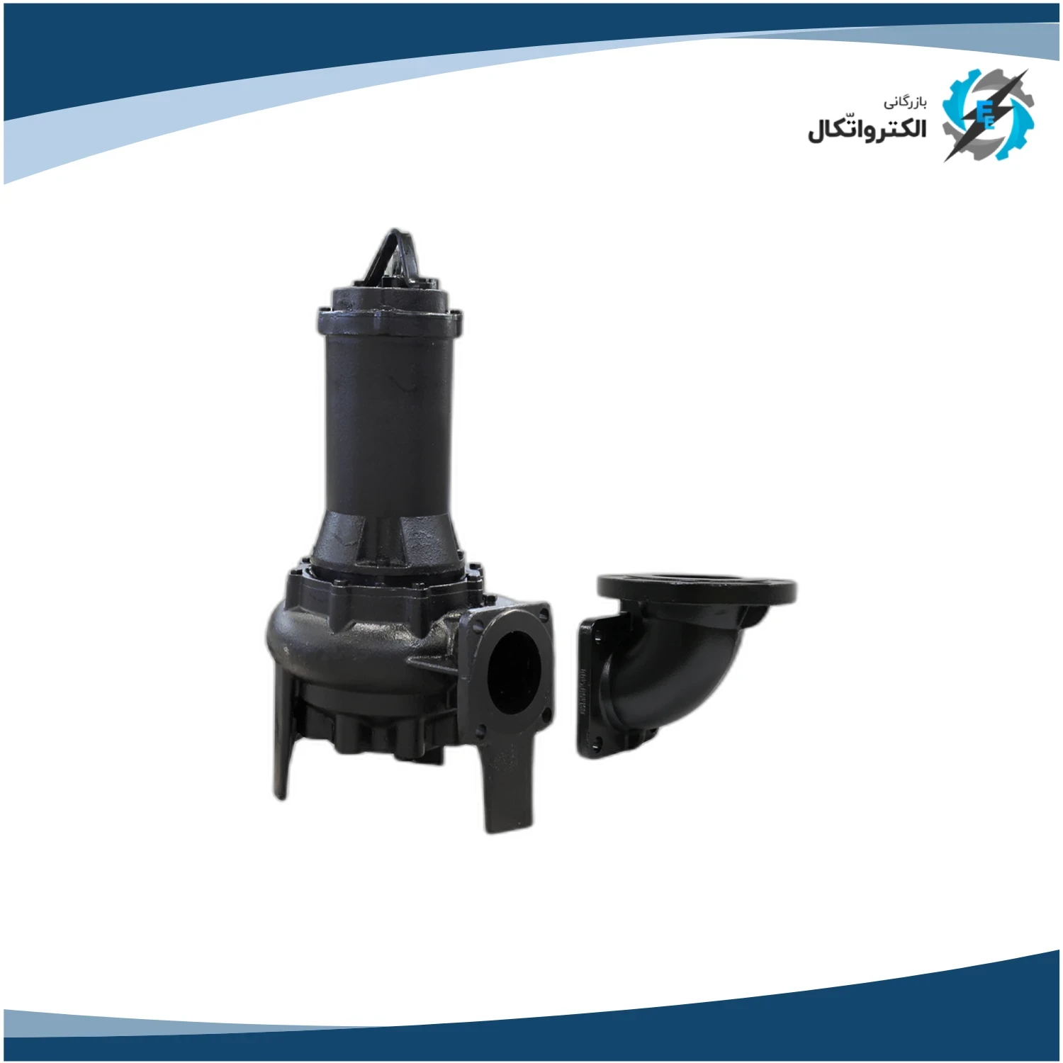 پمپ لجن کش 5.5 کیلووات 3 اینچ 21 متری خردکن دار ابارا ایتالیا مدل 80DML 5 5.5_2