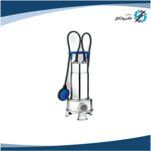 پمپ لجن کش تمام استیل تکفاز 0.55 کیلووات 1 و 1_2 اینچ 7 متری ابارا ایتالیا سری RIGHT75