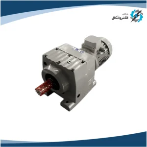 الکتروگیربکس شریف هلیکال شافت مستقیم طرح SEW مدل R77