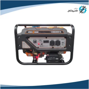 موتور برق بنزینی استارتی تک فاز 3 کیلووات هواسدان H3500D-G