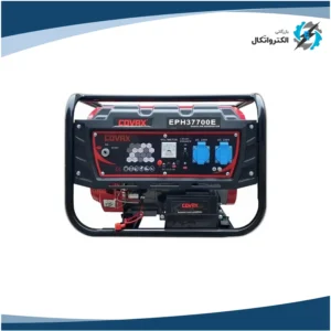 موتور برق بنزینی استارتی تک فاز 3 کیلووات کواکس EPH37700E