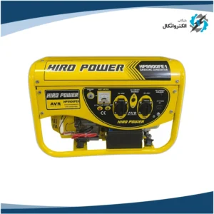 موتور برق بنزینی استارتی تک فاز 3.8 کیلووات هیرو پاور HP9900FE1