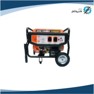 موتور برق بنزینی استارتی تک فاز 3.8 کیلووات هیرو پاور مدل KM8500E2