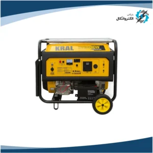 موتور برق بنزینی استارتی تک فاز 8.5 کیلووات کرال KRAL K15000DW