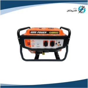 موتور برق بنزینی تک فاز 3.8 کیلووات هیرو پاور مدل KM8500