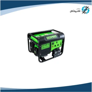 موتور برق بنزینی تک فاز استارتی 6 کیلووات گرین پاور مدل GR7500-E2