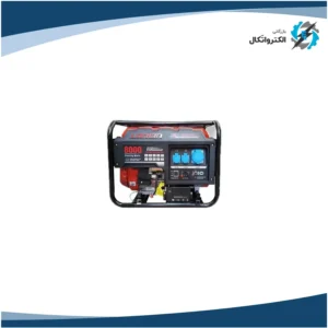 موتور برق بنزینی تک فاز استارتی 6.5 کیلووات لانسین مدل LC8000DAS