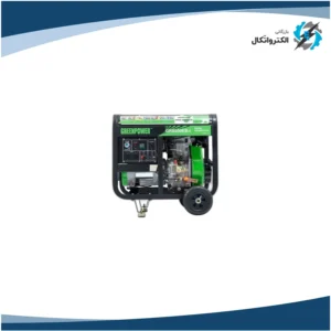 موتور برق دیزلی تکفاز 4.5 کیلووات گرین پاور مدل GR6700EB-I