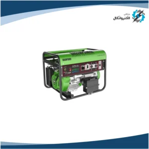 موتور برق گازسوز استارتی تکفاز 5 کیلووات گرین پاور CC7000-NG_LPG