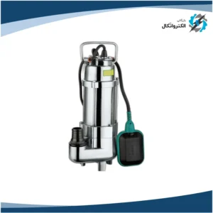 پمپ لجن کش فلوتر دار استیل 304 LEO لئو 0.25KW تکفاز XSP9-7.5_0.25S