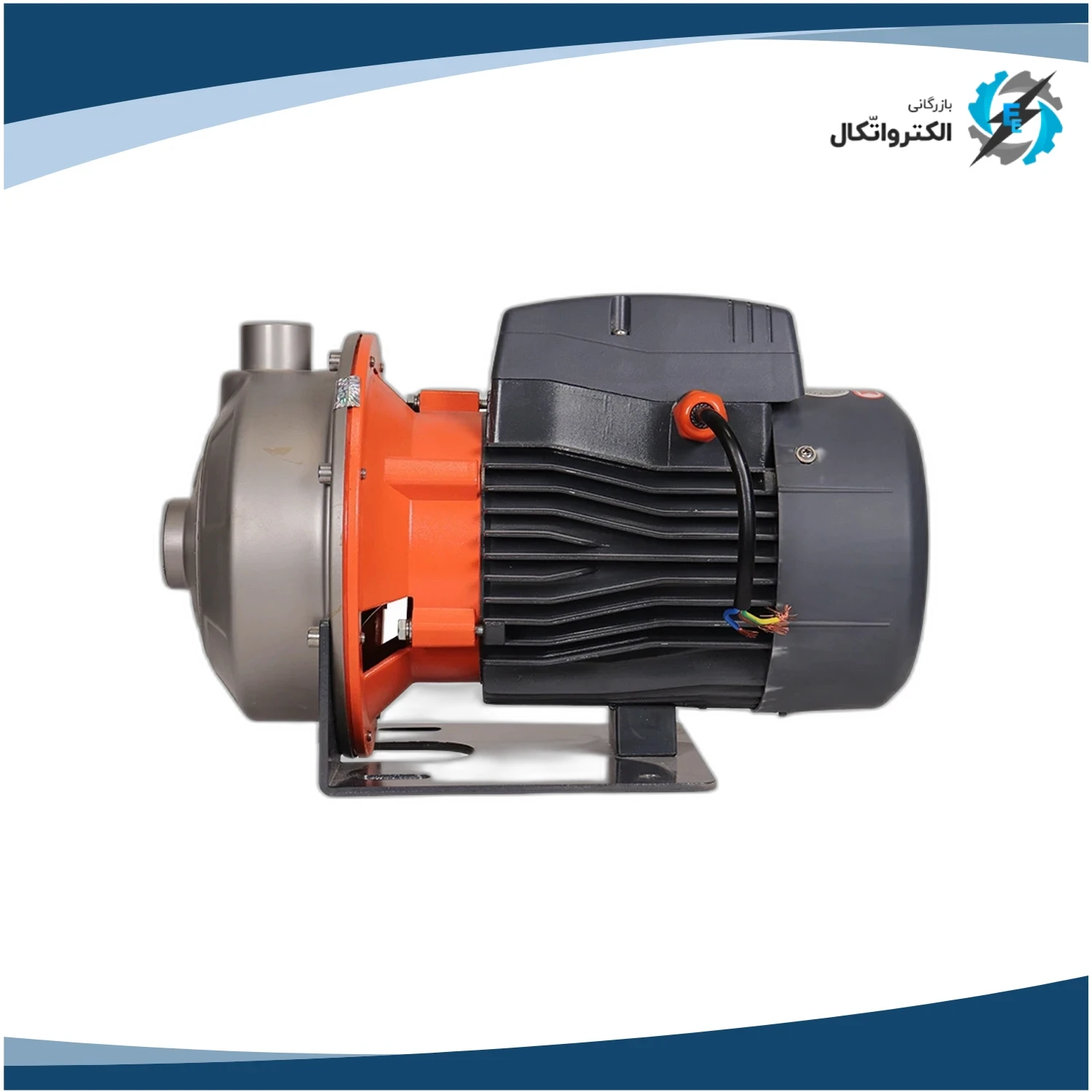 پمپ استیل 316 سه فاز 1.5 اسب لئو AMS210_1.1_3