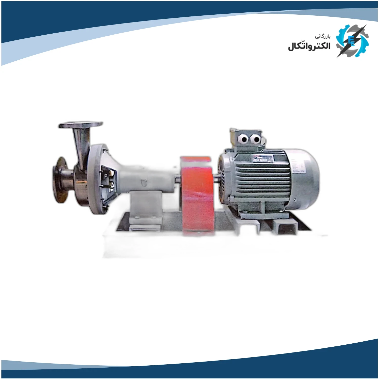 پمپ استیل ضد اسید پروانه بسته فشار بالا مایه مدل PMSC 200_30_20 H